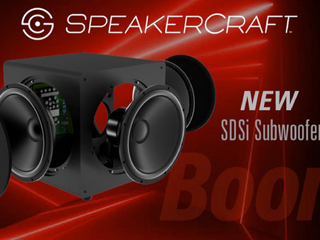 SpeakerCraft（斯卡夫）推出新款SDSi系列家庭影院低音炮